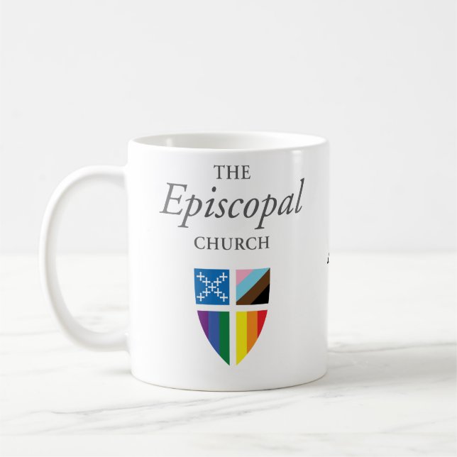 Alla är välkommen Episcopal Church Mugg (Vänster)