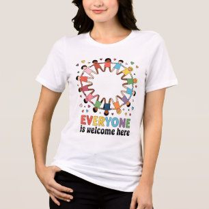 Alla är välkomna hit Idaho Lärare 61 T Shirt