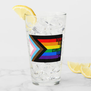 Alla är välkomna hit (Progress-Pride), Flagga Glaskopp