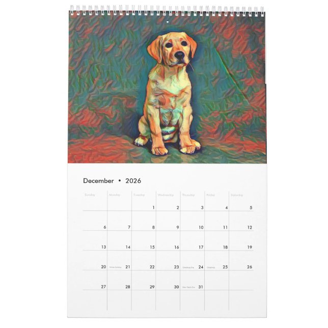 Alla arbetares kalender (Dec 2026)