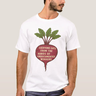 Alla äter från Händer utan dokument T Shirt