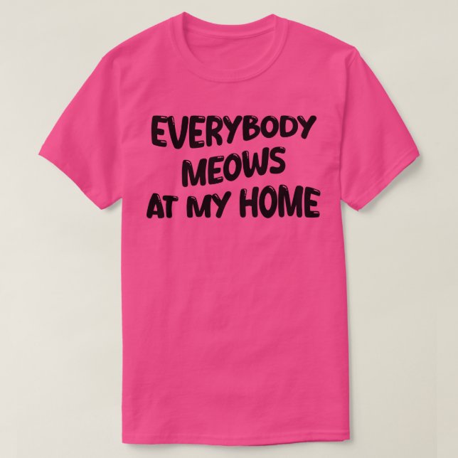 Alla äter i mitt hem 1 t shirt (Design framsida)