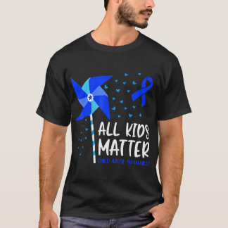 Alla barn har betydelse för medvetenheten om överg t shirt