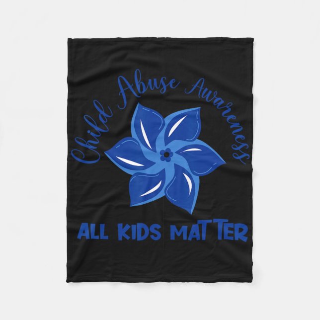 Alla barn har problem med barnmisskänsla, medvetan fleecefilt (Framsidan)