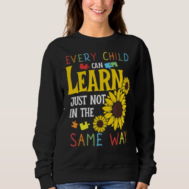 Alla barn kan lära sig mer än bara inte i Sam. T Shirt (Framsida)