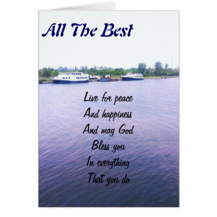 alla bäst hälsningskort