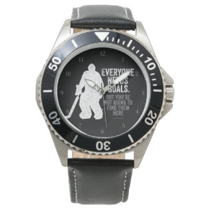 Alla behöver Goals (Hockey) Wristwatch Armbandsur