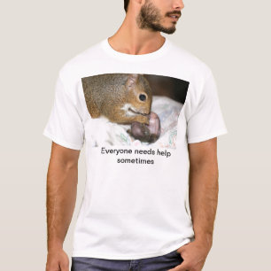 Alla behöver hjälp ibland tee