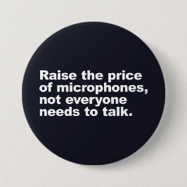 Alla behöver inte prata knapp