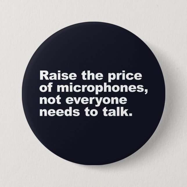 Alla behöver inte prata knapp (Framsida)