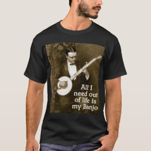Alla behöver jag manar den mörka kortärmadT-tr T Shirt