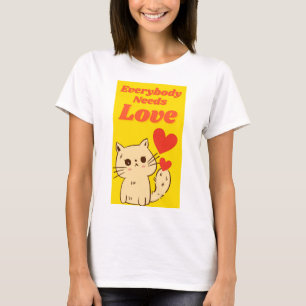 Alla behöver kärlek t shirt