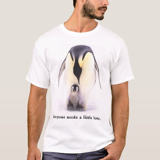Alla behöver lite en love. t-shirt (Framsida)
