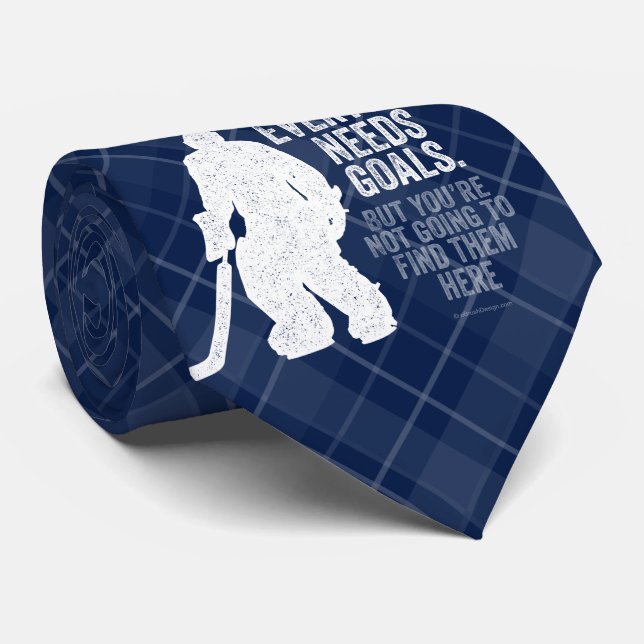 Alla behöver mål (Hockey) Slips (Rullad)