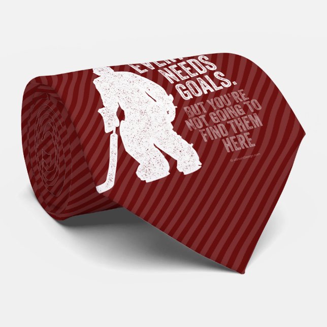 Alla behöver mål (Hockey) Slips (Rullad)