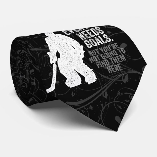 Alla behöver mål (Hockey) Tie Slips (Rullad)