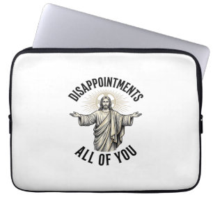 Alla besvikelser Vintage religiöst t-shirt Laptop Fodral