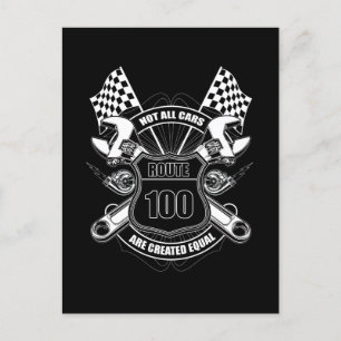 Alla bilar Skapas inte lika med Vykort