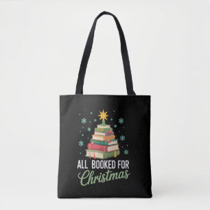 Alla böcker för julgran böcker lärare Xmas Tygkasse