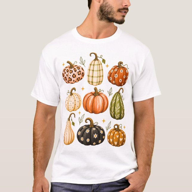 Alla bokade för hösten  | Höstens bokälskare subli T Shirt (Framsida)