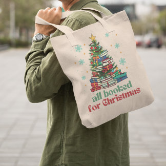 Alla bokade för jul tygkasse