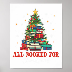 Alla bokade för julljus i Bok Julgran Poster