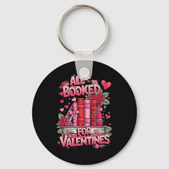 Alla bokade för Valentine Teacher Valentines day B Nyckelring (Framsida)