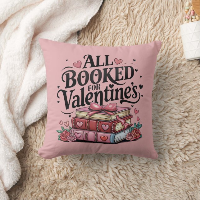 Alla bokade för Valentines. Kudde (Filt)