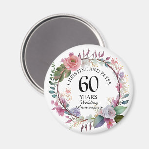 Alla Bröllop-Eleganter (60) - Blommigtens minnesda Magnet