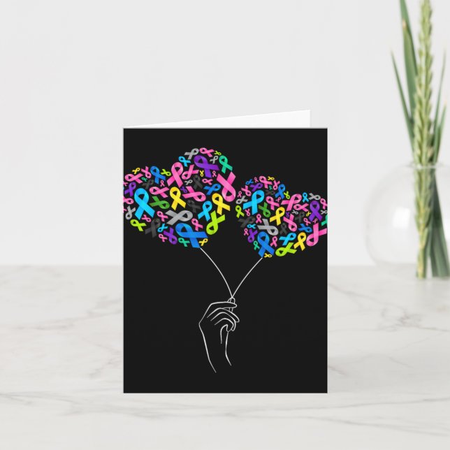 Alla cancersjukdomar har betydelse för medvetenhet kort (Framsida)