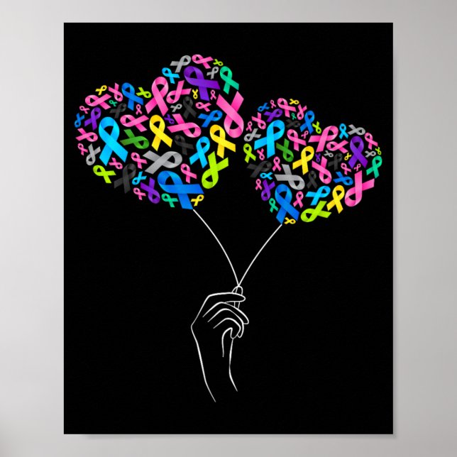 Alla cancersjukdomar har betydelse för medvetenhet poster (Framsidan)