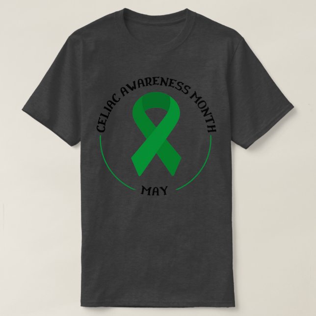 Alla Caps Celiac Disease Awareness Autoimune Disea T Shirt (Design framsida)