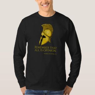 Alla citat är yttrande Marcus Aurelius Philo T Shirt