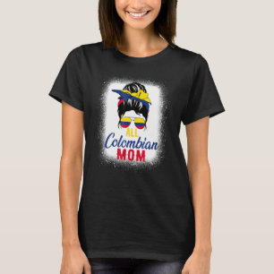 Alla colombianska mamma Colombia flagga för mor T Shirt