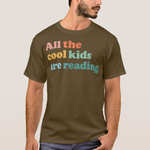 Alla Coola barn läser Bok Älskare-dagen T Shirt