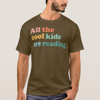 Alla Coola barn läser Bok Älskare-dagen T Shirt