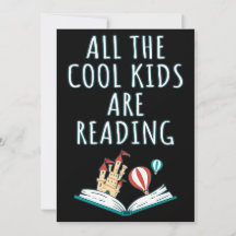 Alla Coola-barn läser II-inbjudan