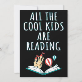 Alla Coola-barn läser II-inbjudan Inbjudningar