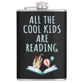 Alla Coola barn läser II-kolv Fickplunta