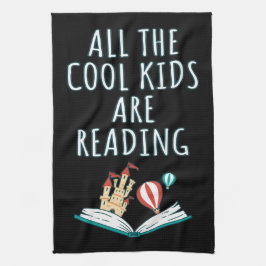 Alla Coolor läser II kökshanddukar