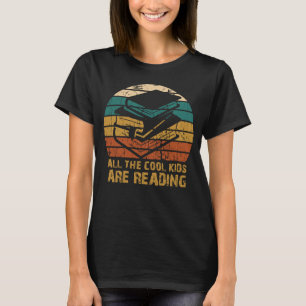 Alla coolor som barn läser bokar t shirt