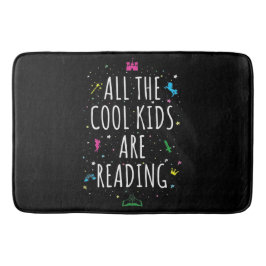 Alla Coolor som barn läser i Badrumsmatta