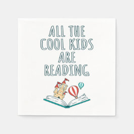 Alla Coolor som barn läser II Pappersservett