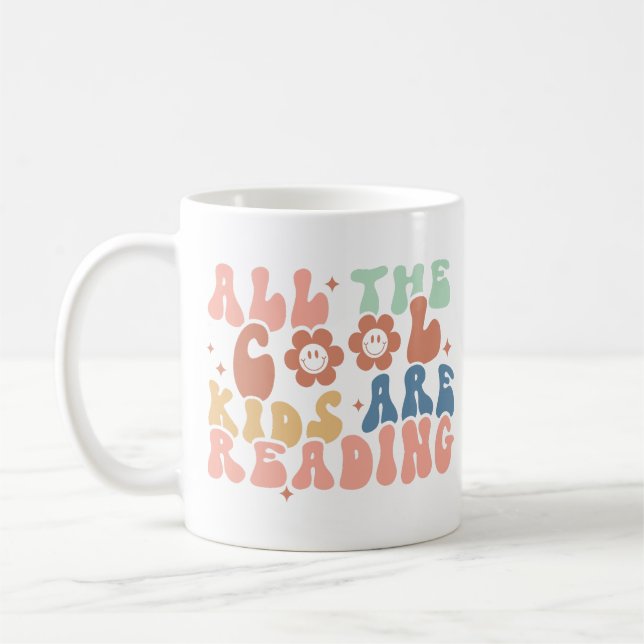 Alla Coolor som barn läser Kaffemugg (Vänster)