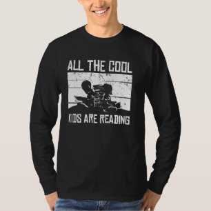Alla Coolor som barn läser på ett lustigt sätt Man T Shirt