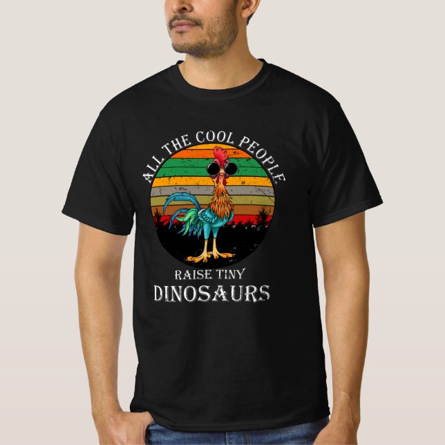 Alla Coolor tar upp små dinosaurier T Shirt (Framsida)
