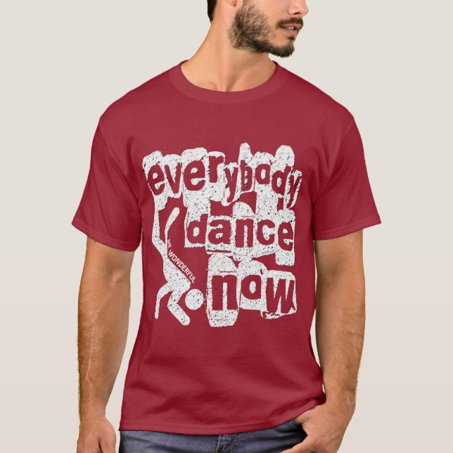 Alla Dance Now Jeff Tee Shirt (Framsida)