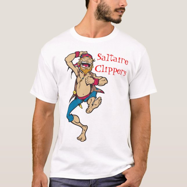 Alla dansar madmanen upp tShirten SaltaireClippers Tee Shirt (Framsida)