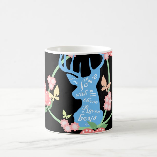 Alla de korpsvarta pojkar - det korpsvart cyklar kaffemugg (Center)