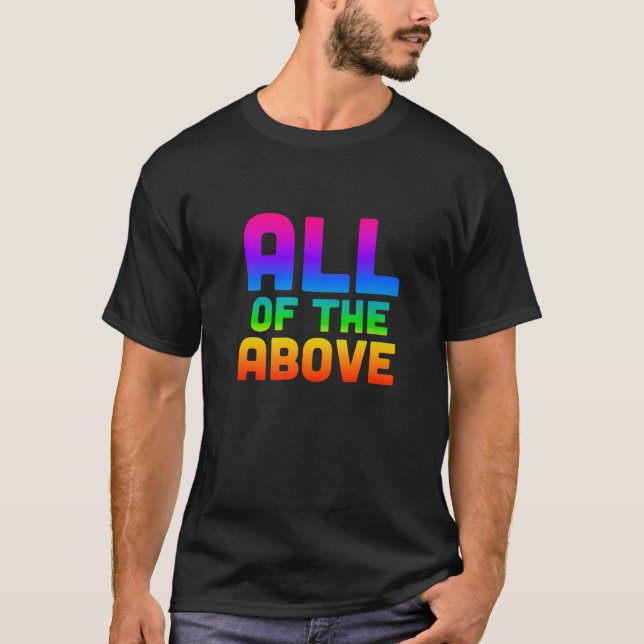 Alla de ovan nämnda LGBTQ Subtle Pride Premium T S Shirt (Framsida)